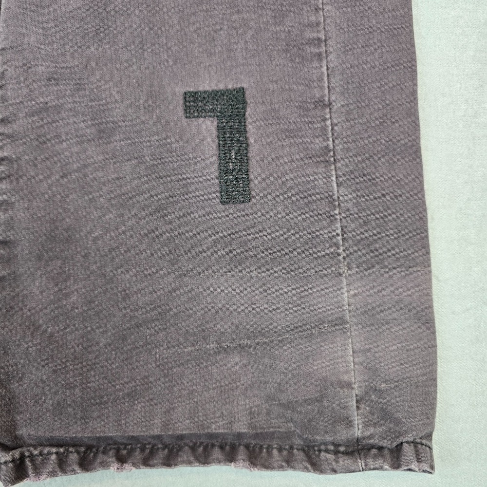 G-Star Raw Denim Jeans Men's 30x32 Gray Distressed Button Fly Straight Leg Pants - Picture 12 of 13
